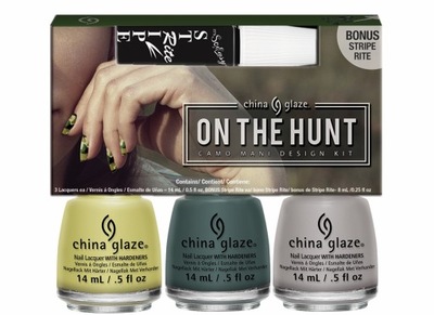 China Glaze On The Hunt KIT 3szt 14ml