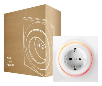 Fibaro Walli socket-outlet Type F White