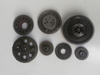 Комплект колеса 5 kół розподільного валу двигун renault gama t range c k фото №1