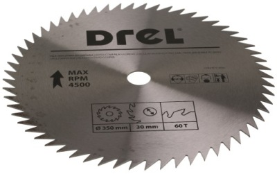 DISK DREVO PÍLY 350 mm x 60 ZUBOV