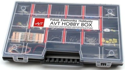 Pakiet Elektronika Hobbysty, DIY, AVT HOBBY BOX