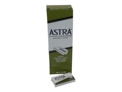 Astra Superior Platinum Double Edge żyletki 5szt