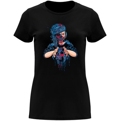 Koszulka damska Czaszka Devil Woman XL