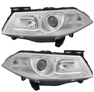 REFLEKTORIAI NOWE RENAULT MEGANE II 2 LIFT 2006-2008 PRIEKINIAI DEŠINIOJI + KAIRĖ 