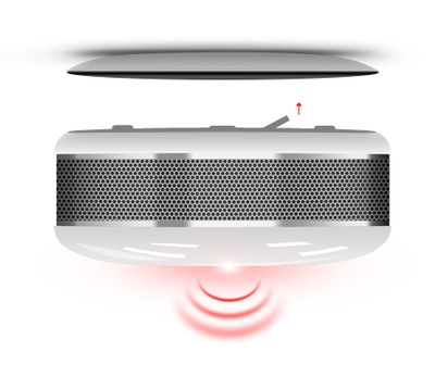 SMOKE SENSOR FIBARO KRAKOW CZUJNIK DYMU