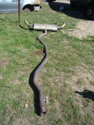 Bmw x5 e70 3.0d вихлоп труба гасник фото №1