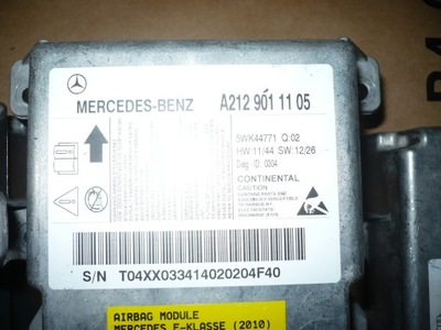 СЕНСОР AIRBAG MERCEDES W212 E-KLASA 2129011105