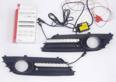 Фонари дневные ходовые огни dziennej drl led opel astra h 2004-2007 фото №1