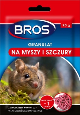 BROS GRANULAT TRUTKA NA MYSZY I SZCZURY 90 G