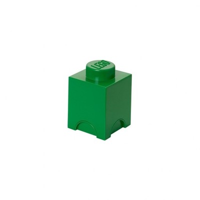 Pojemnik LEGO Storage Brick 1 zielony 40011734