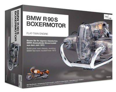 Model silnika BMW R90 S Boxer do składania