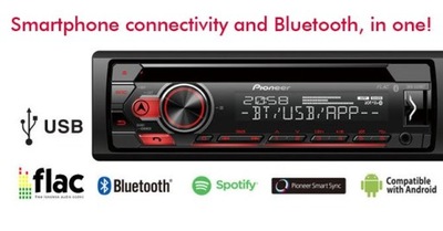 PIONEER DEH-S310BT RADIO SAMOCHODOWE BT USB MP3