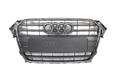Решітка радіатора радіатора решітка радіатора перед szary audi a4 b8 lift оригінал od aso фото №1