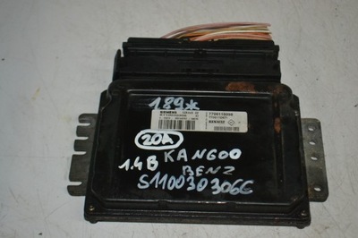 Бортовой компьютер двигателя renault kangoo 1.4 b фото №1