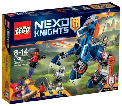 LEGO NEXO KNIGHTS 70312 MECHANICZNY KOŃ LANCE'A