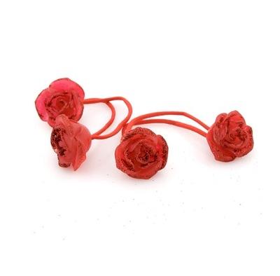 Gumki czerwone róże 2 sztuki