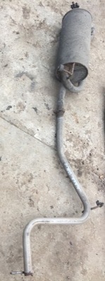 Гаситель конечный труба выпускной palio i ii lift фото №1