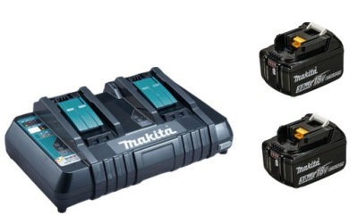 Nastavenie siete Makita DC18RD 18V + 2x BL1830B