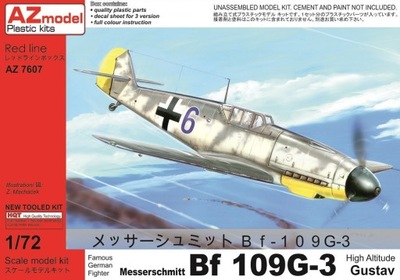 Bf 109G-3 'High Altitude Gustav' - AZ Model 1/72