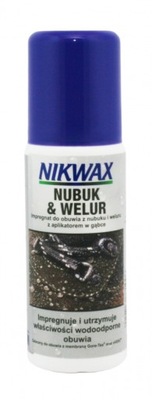 Nikwax Impregnat Nubuk Welur Zamsz gąbka 125ml