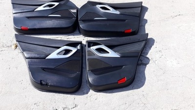 Оббивка оббивка обшивки двері citroen ds5 шкіра фото №1