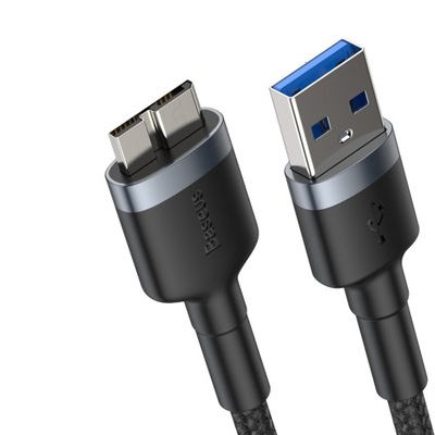 Baseus Kabel przewód USB 3.0 - Micro-B DYSK 2A 1M