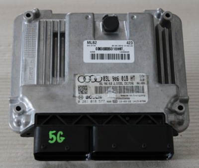 Audi бортовой компьютер двигателя 03l906018ht 0281018577 фото №1