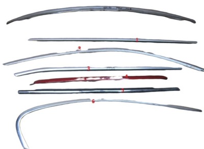 Хром молдинг накладка крышки задняя bmw 7 g11 оригинал фото №1