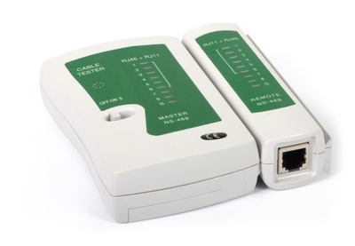 Tester kabli okablowania RJ-45 RJ-11 LAN UTP FTP