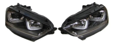 Vw golf sportsvan лампа правая левая ксенон led 2014-2017 rok фото №1