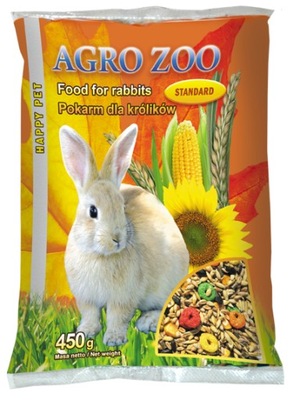 Pokarm, karma, zboża dla królika 450 g