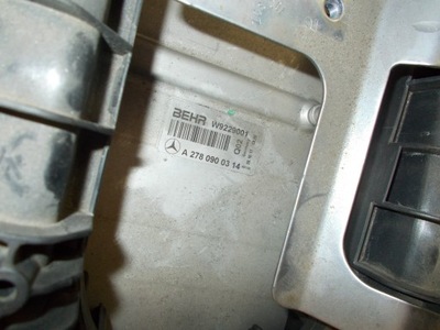 Mercedes w212 4.7 інтеркулер фото №1