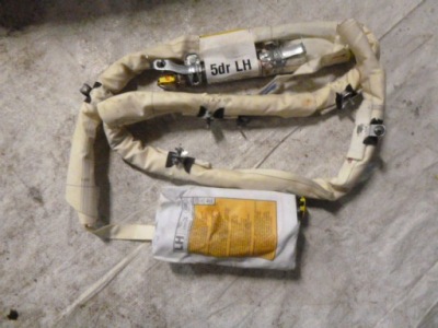 Подушка шторка безопасности левая land rover evoque фото №1