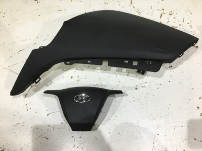 Hyundai santa fe подушка безопасности водителя пассажира заглушка фото №1