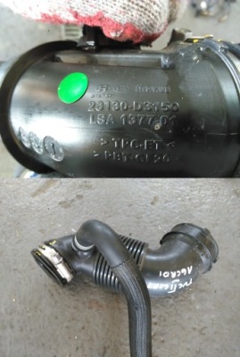 Hyundai tucson ii lift 2018- 1.6 crdi труба waz шланг повітря 28130d3150 фото №1