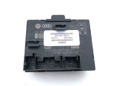 Блок управления модуль дверь 8t0959795h audi a4 s4 b8 8k фото №1
