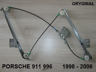 PORSCHE 911 996 MECHANISM GLASS FRONT RIGHT 98-06  