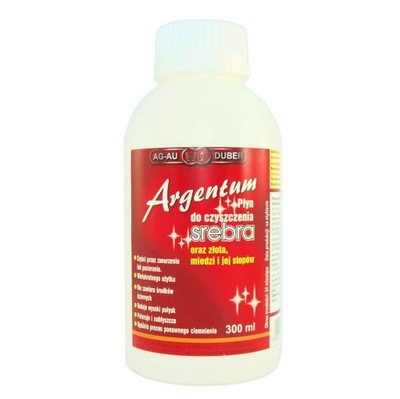 Płyn do czyszczenia srebra - ARGENTUM 300 ml