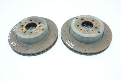 DISCS REAR SET MASERATI 3200GT 98-02  