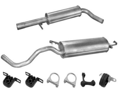 Audi a3 1.6 - бензин - глушители + max набор фото №1