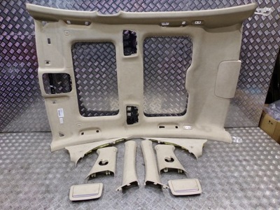 Bmw 7 g12 стеля alcantara canbera бежевий фото №1