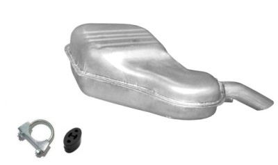 Volvo s60 2.4i 103-125kw 2003-2004 гасник кінцевий фото №1