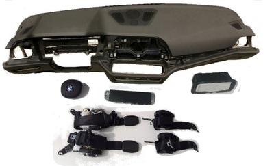 Bmw g20 панель приладів консоль панель приладів подушка безпеки ремені комплект фото №1