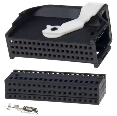 4m0972144 штекер колодка 54 pin mqs камера заднего вида фото №1