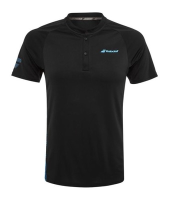 KOSZULKA BABOLAT PERFORMANCE POLO MEN 2019 BK S