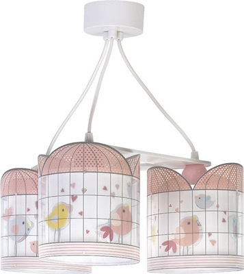 Lampa sufitowa Ptaszki Little Birds 3x60 E27 71284