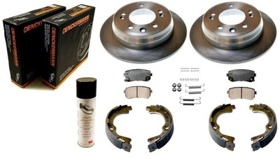 tarcze klocki HYUNDAI I30 KIA CEED I 2006-2012 TYŁ