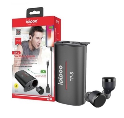 SŁUCHAWKI DOUSZNE Ipipoo TP5 Bluetooth sportowe