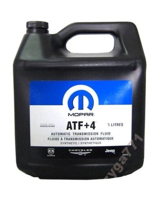 CHRYSLER DODGE JEEP МАСЛО КОРОБКИ ATF+4 ATF4 5 LITR