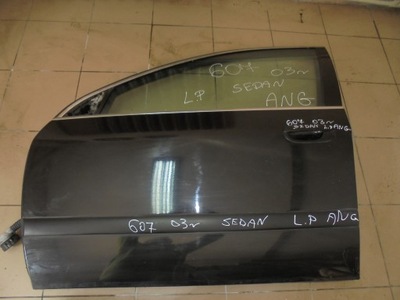 Дверь левая перед peugeot 607 03r фото №1